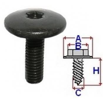 Soporte parachoques ROMIX ROM C60392 2 piezas con tornillo incluido