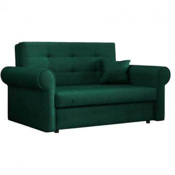 Sofá-cama Columbus 128 con caja de ropa de cama, muebles ya montados, dimensiones 85x148x98cm