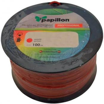 Hilo nylon desbrozadoras cuadrado professional ø 5,0 mm. rollo 100 metros