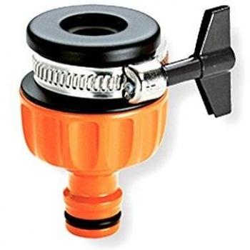 Conector de grifo liso Claber 8525 con diámetro de 15-20 mm y sistema de fijación