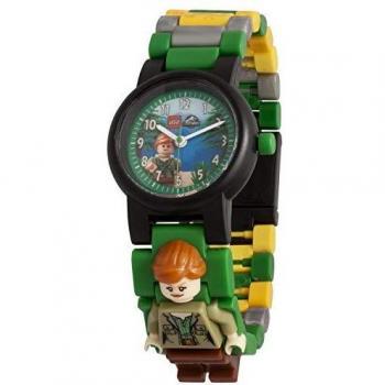 Reloj modificable infantil 8021278 de Jurassic World de LEGO con figurita de Claire