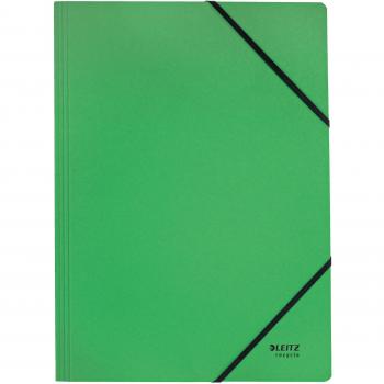 Carpeta Leitz Recycle 100% Cartón Azul A4 con Gomas Dinámicas