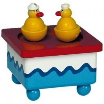 Music Box World 43721 - Caja de música, diseño de patos bailarines