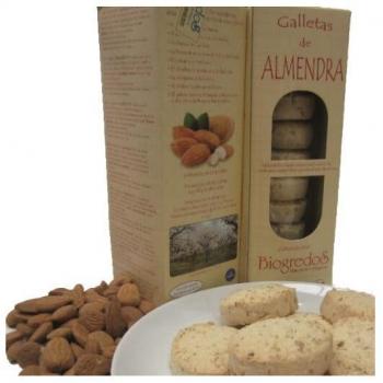 GALLETAS DE ALMENDRA SIN GLUTEN BIO 200g BIOGREDOS