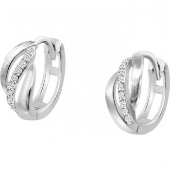 Pendientes Basics de Plata Time Road WS03274