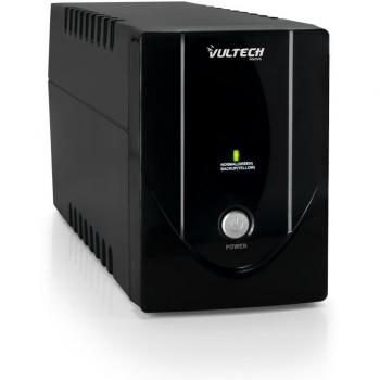 Vultech UPS 650VA-LITE - Sistema de Alimentación Ininterrumpida (UPS) Línea Interactiva 0,65 kVA 360 W con 2 Salidas AC