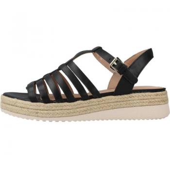 Sandalias Mujer Geox D Eolie Negro