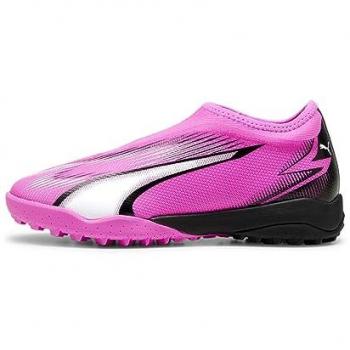 Zapatillas de fútbol sala Puma Ultra Match L + Turf Infantil Rosa