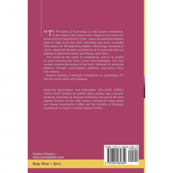 William James' Principles of Psychology, Volume 1: Classic Text in Psychological Theory