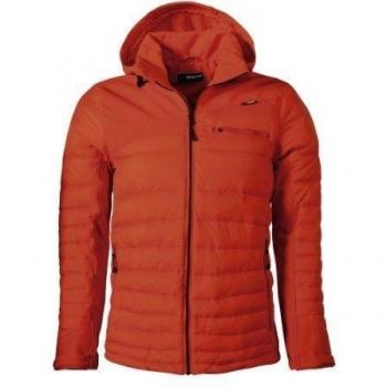 maier sports Jacke Materialmix Marne - Soft shell para hombre, color naranja, talla 48