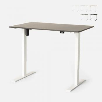 Escritorio eléctrico ajustable en altura para oficina y estudio Standwalk 120x60 - Negro