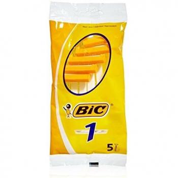 Bic - Maquinilla de afeitar - 1 hoja - 5 unidades