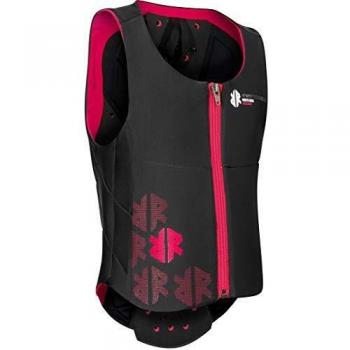 Chaleco Ballistic de Protección Infantil Komperdell 2022/23 - Color Negro/Rosa, Talla 128 cm