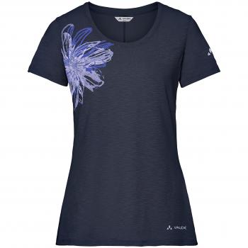 VAUDE Women 's Skomer Print Camiseta II – Camiseta, Primavera/Verano, Mujer, Color Eclipse, tamaño Extra-Small