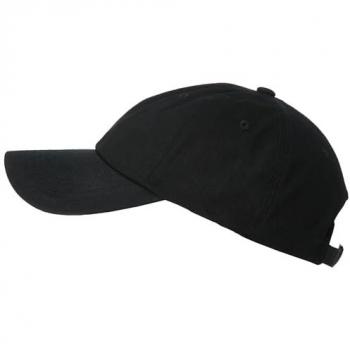 Flexfit Low Profile Cotton Twill Cap - Unisex Dad Hat, Black, 6 Panel Unstructured with Brass Buckle