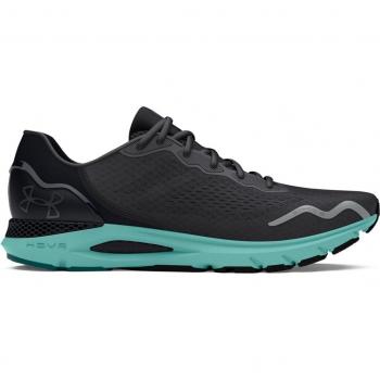 Under Armour Women's HOVR™ Sonic 6 Neutral Running Shoes - Black/Cyan - Size 40.5
