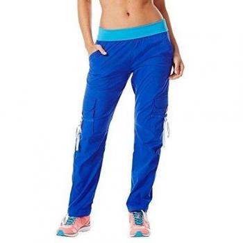 Zumba Pantalón Deporte Craveworthy Azul Eléctrico L
