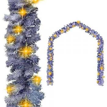 20 m White LED Christmas Garland