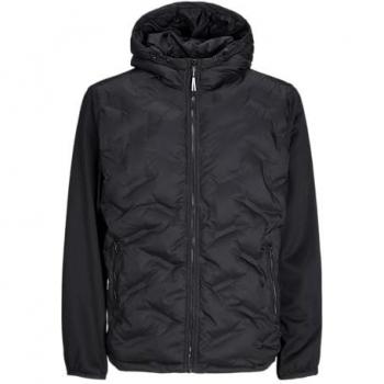 Jack & Jones Men's Heat Hybrid Down Jacket Black XL