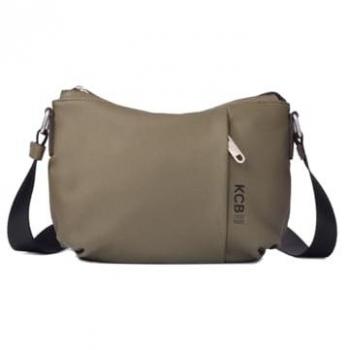 Bandolera pequeña de mujer KCB Strong | Diseño Resistente y Compacto | Gran Durabilidad y Estilo | Ideal para Uso Diario | Asas Ajustables | 100% Vegana | Color Taupe