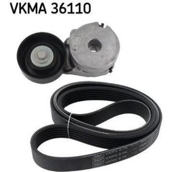 Juego de correas trapeciales poli V SKF VKMA 36110