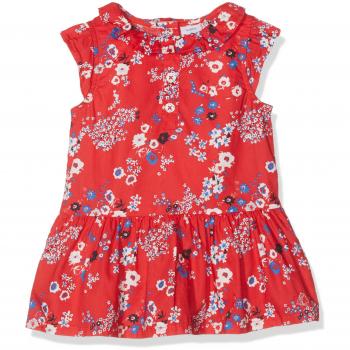 Petit Bateau Robe MC_22033, Vestido para Bebés, Mehrfarbig