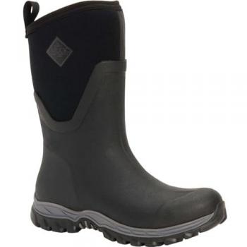 Muck Boots Women's Arctic Sport Mid Wellingtons - Black Neoprene - Size UK 9