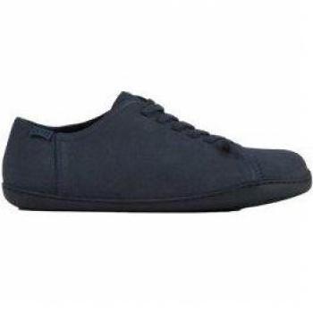 CAMPER Peu 20848-076 Lace-up Men's Shoes Blue Size 45 Suede