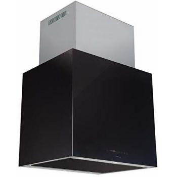 CAMPANA, ISLA CUBE GLASS 60 BK /A