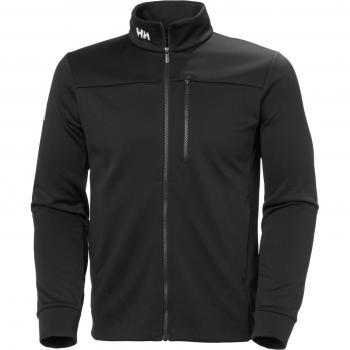 Helly Hansen Men's Crew Fleece Jacket - Casual, Long Sleeve, Polyester, Dark Grey, Size XXL