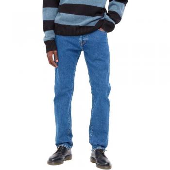 Carhartt WIP Men's Slim Fit Klondike Denim Jeans - Blue Stone Washed - 36W X 32L