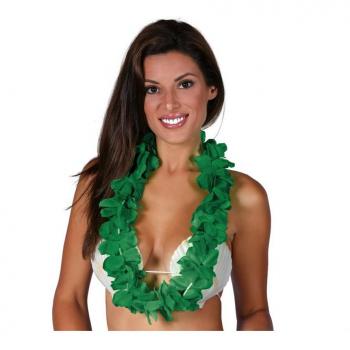 Guirca Collar Hawaiano Verde Oscuro