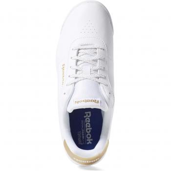 Reebok Royal Charm, Zapatillas de Deporte Interior para Mujer, Blanco White Silver Metallic 000, 36 EU