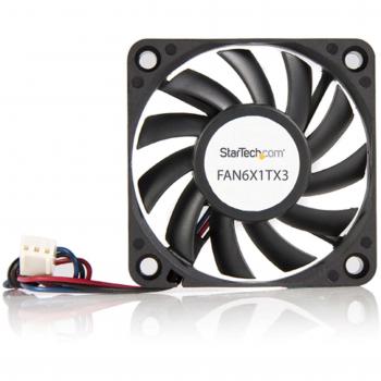 StarTech.com Ventilador Fan para Chasis Caja de Ordenador PC Torre 60x10mm Conector TX3