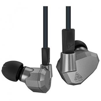 Original KZ ZS5 doble híbrido daynamic y armazón equilibrado deporte auriculares cuatro conductor en Ear Headset cancelación de ruido HiFi Música Auriculares