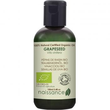 Naissance Semillas de Uva BIO - Aceite Vegetal Prensado en Frío 100% Puro - Certificado Ecológico - 100ml