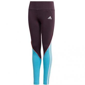 Mallas Adidas G Bold Tight GE0059 Burdeos, para niñas, talla 164 (13/14 años), color burdeos