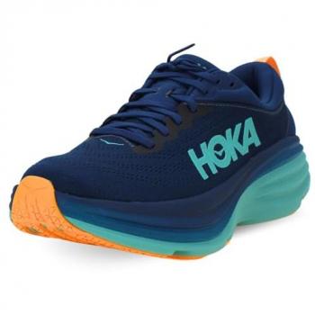 Zapatillas de running HOKA Bondi 8 azul marino y turquesa, modelo para hombre, talla 41(1/3), código 1123202-MTSH