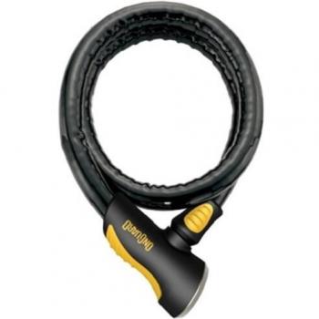 On-Guard Rottweiler 8025 - Candado de Cable Armado para Bicicleta
