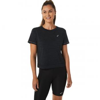 Camiseta Crop Top Asics Race para mujer - Diseñada para brindarte comodidad y estilo mientras corres
