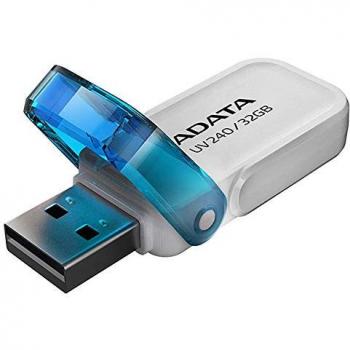 ADATA UV240 32GB 2.0 USB Type A Connector White USB Flash Drive – USB Flash Drive
