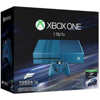 Xbox One 1TB Blue Limited Edition Forza Motorsport 6 Bundle