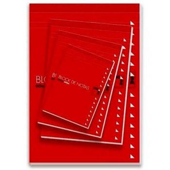PACK 10 BLOC NOTAS CON TAPA 4º 80H 60G CUAD.4X4 PACSA