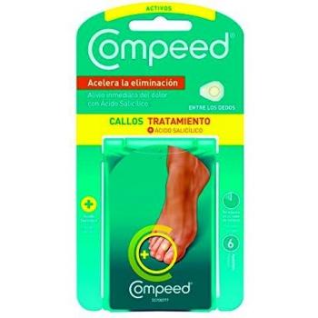 COMPEED Callos Tratamiento entre Dedos 6 apósitos