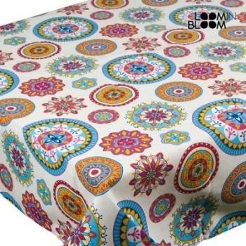 Mantel mandala natural by Loomin Bloom
