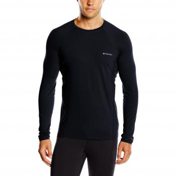 Columbia Hombre Camiseta Interior de Manga Larga, Transpirable, Midweight Stretch