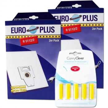 Euro Plus R 5112/2Pack de 2bolsas de aspiradora Rowenta y 5Conny Clever barritas aromáticas