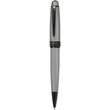 Cross Bailey Matte Grey Ballpoint Pen with Black PVD Accents