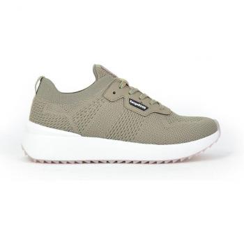 Zapatillas deportivas de mujer en textil con cordones Kangaroos K978 6 - Verde