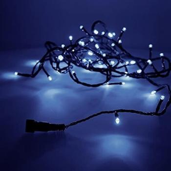 EDM 71252 Guirnalda Luminosa con 60 Leds para Interio-Exterior, Azul, 4 m